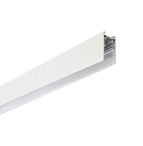 Viokef Magnetic Track Rail White 2 METERS with End Caps and Cover — manufacturer representative image