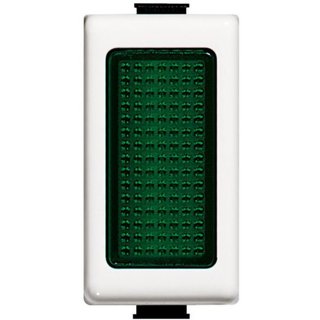 BTicino Lamp carrier with green Light — AM5060V