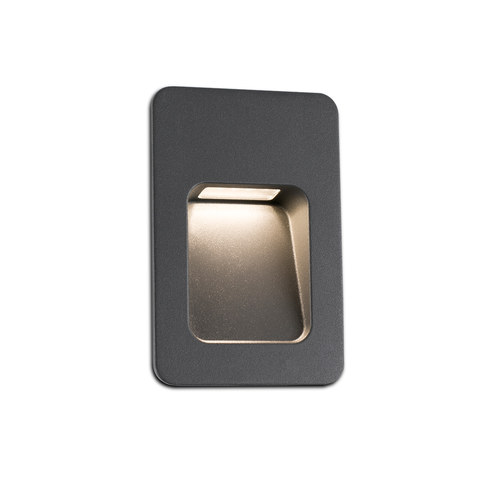 Faro Barcelona NASE RCT Dark grey recessed lamp — manufacturer representative image