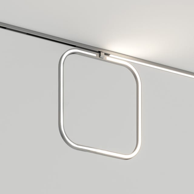 Artemide Turn Around - Square Module - Vertical Diffuse - 3000K - Titanium — TB71922