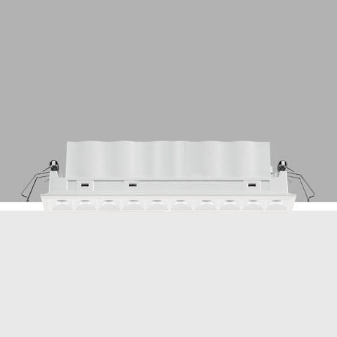 iGuzzini EJ78 — Linear miniaturised recessed luminaire with 10 optical elements for LED lamps - fixed optics — manufacturer representative image