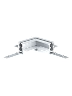 Zambelis 25133-W TRIMLESS HORIZONTAL INNER CORNER FOR 3MM MAGNETIC SANDY WHITE