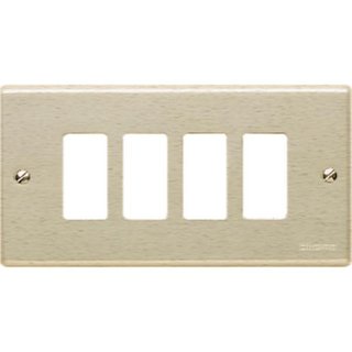 BTicino Cover plate 4 modules — 504/4