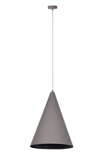 Sigma Pendant lamp VESUVIO S taupe/black 41061