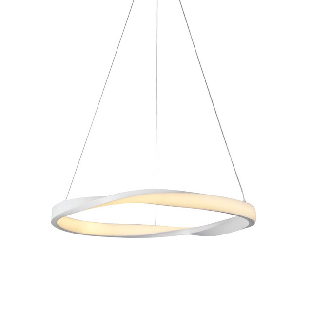 ACA Lighting "PENDANT LUMINAIRE LED 32W 2500LM CCT IP20 WHITE METAL+ACRYLIC " — HM24LEDP60WHCCT — manufacturer representative image