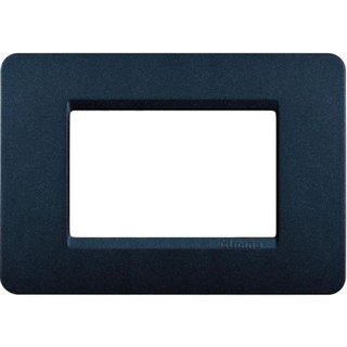 BTicino Matix - plate 3P Blue Mercury — AM4803BM