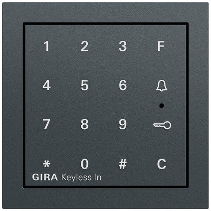 Gira Keyless In Keypad anthracite (lacquered) System 70 — 260573