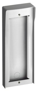 BTicino Wall-mounting box – 3 modules - aluminium finish — 345331