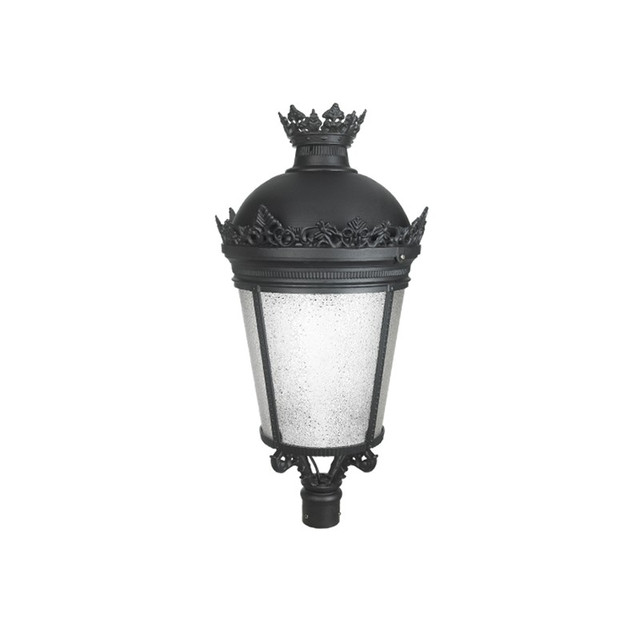 ACA Lighting ROUND POLE HEAD D60 520Χ850 BLACK RALC0026 — HI501201