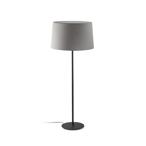 Faro Barcelona WINDSOR Black/grey floor lamp — manufacturer representative image