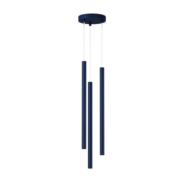 Sigma Pendant lamp SOPEL 3 round granatowy 41830