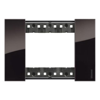 BTicino 3 modules Living Now plate — KA4803DG