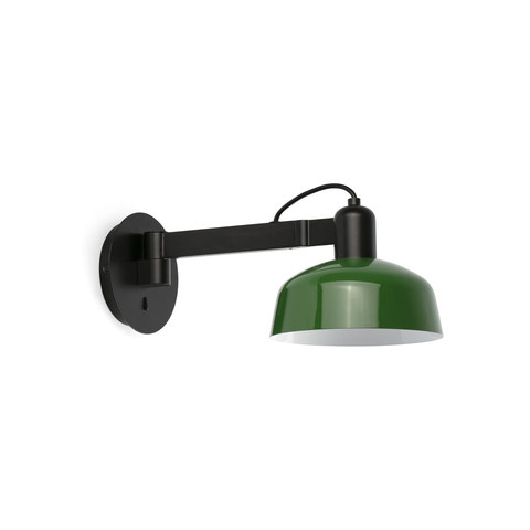 Faro Barcelona TATAWIN Grey metal wall lamp arm — manufacturer representative image