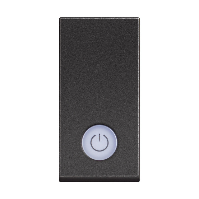 BTicino One-way switch 1P 16 AX - 250 Vac - lightable - boiler symbol — RG4001LS