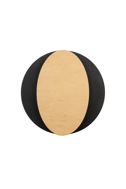 Sigma Wall lamp OVO black/brzoza 40872