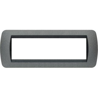 BTicino Cover plate 7 modules - graphite — L4807GF