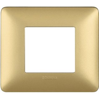 BTicino Cover plate 2 modules — AM4802MGL