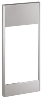 BTicino 3-module frame – Aluminum finish — 345101