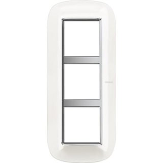 BTicino Elliptical cover plate 2x3P 71mm — HB4832M3HD