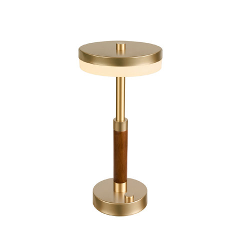 ACA Lighting ASIAN-TABLE LAMP GOLD ALUMINIUM LED SMD 11W DIMMABLE 2700K 715LM IP20 164X350MM — manufacturer representative image