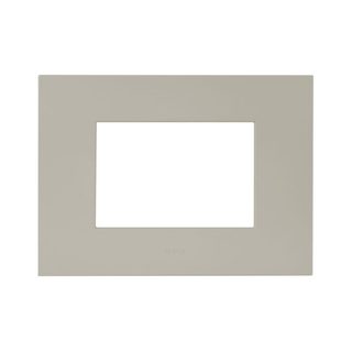 AVE SMART EASY S44 TECHNOPOLYMER PLATE, DOVE GREY COLOUR – MATT FINISH – 3 MOD. — 44PSME3TO