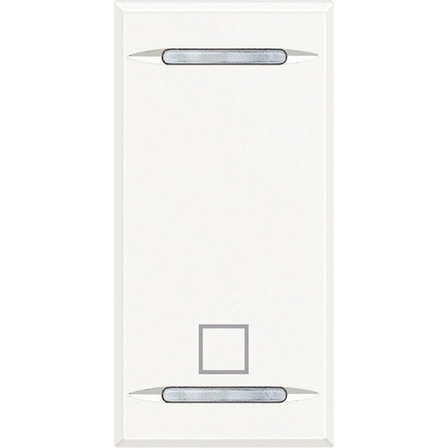 BTicino Silk-screen printed Key cover with symbol STOP - 1 function — HD4915AE