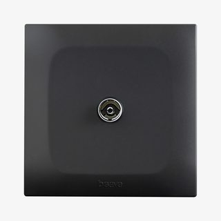 AVE 1 GANG TV COAXIAL SOCKET FEMALE 2M — BSG11096IF