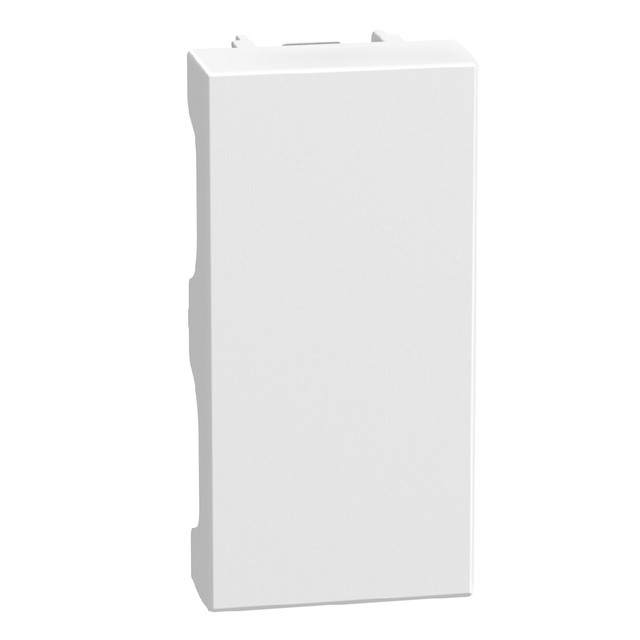 BTicino Blank plate - 1 module - white — YW4950