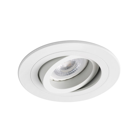 Faro Barcelona RADON R White adjustable recessed light — manufacturer representative image