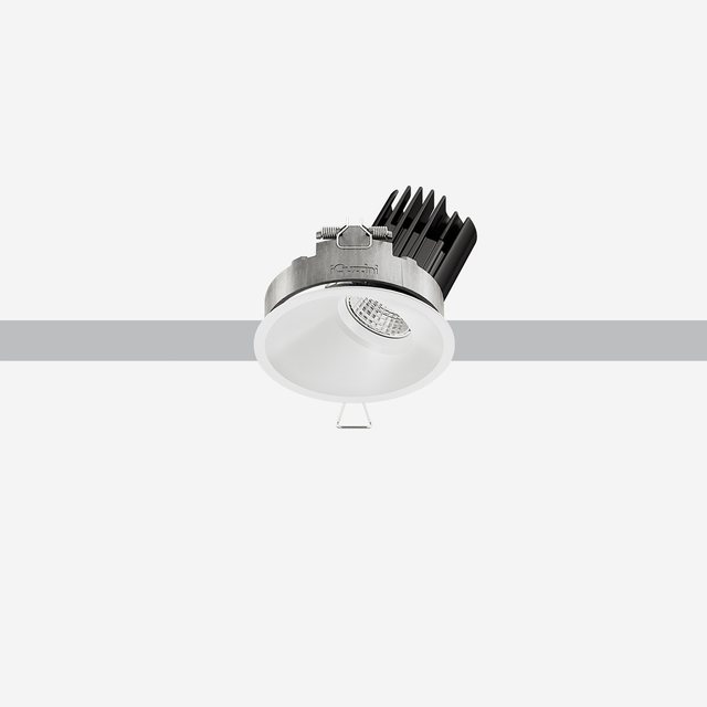 iGuzzini Laser Evo recessed ø 96 mm Tilted lighting product