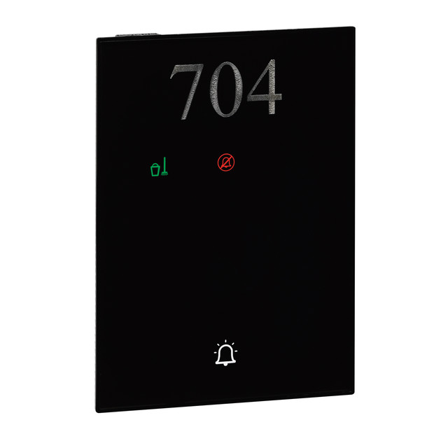 BTicino Outside the door indicator (Black color), in plastic material — FL4650