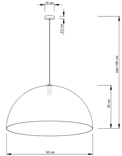 Sigma SFERA grey NAKRAPIANY gold 50 — 30141