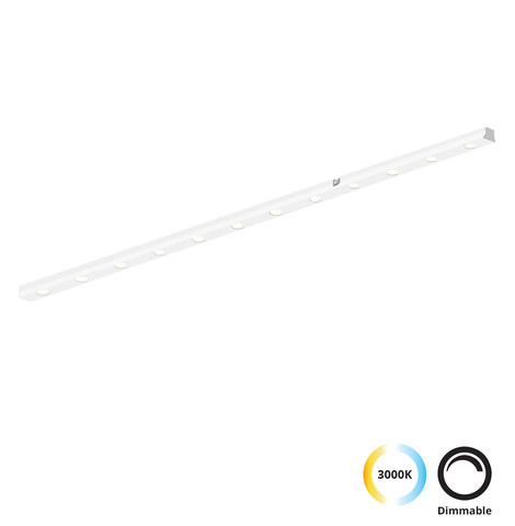 Viokef Linear Antiglare L600 White Slim Magnetic — manufacturer representative image