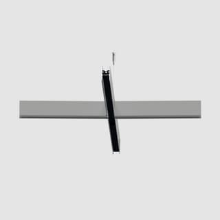 Artemide A.24 - Suspension Sharping Emission - X Joint - 24° - 2700K - Brushed Silver — AQ00215
