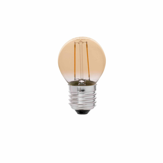Faro Barcelona Bulb G45 E27 LED 2W A FILAMENT AMBRE 2200K — 17414
