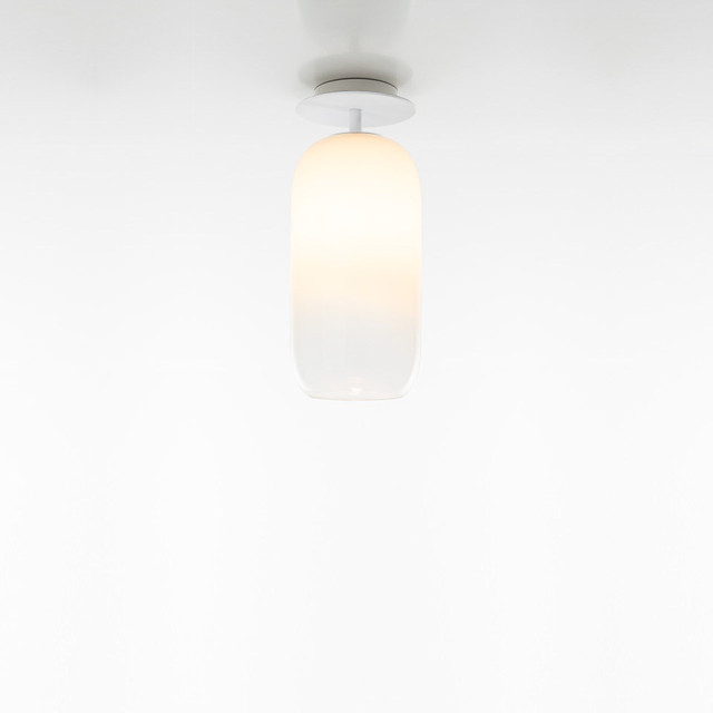 Artemide Gople Mini Ceiling - White/White — 1414220A