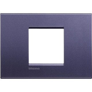 BTicino Square cover plate 2 modules centred - club — LNA4819CB