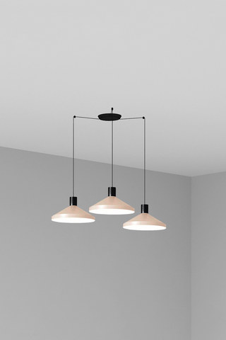 Faro Barcelona KOMBO 400 3L Beige pendant lamp — manufacturer representative image