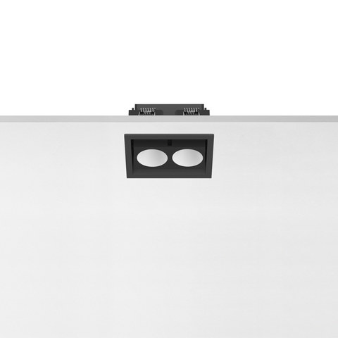 Flos Light Shadow Adjustable Trim 2 Spots Optic Flood — 03.9315.14C — manufacturer representative image