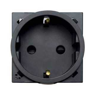 AVE SCHUKO SOCK. TEKLA 2P+T 16A 250V 2M — 444090SGTK