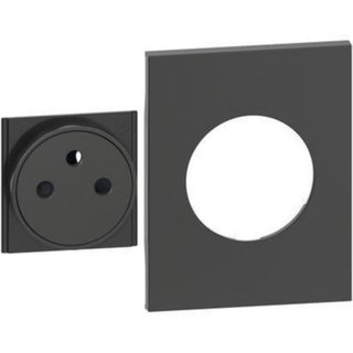 BTicino Cover + top for French-Belgium standard socket item K4142A — KG55M3F