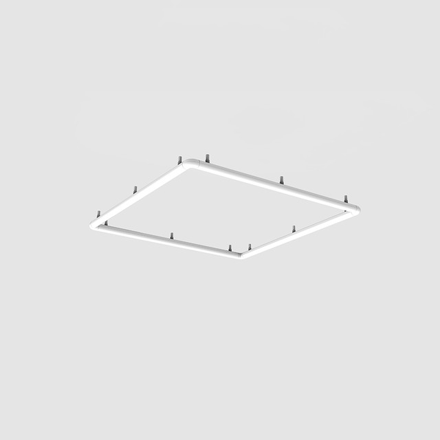 Artemide Alphabet of Light - Square - 120 - Wall/Ceiling Semi-Recessed - Dali/Push or APP — 1430110A