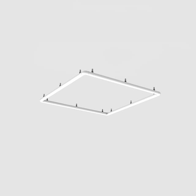 Artemide Alphabet of Light - Square - 120 - Wall/Ceiling Semi-Recessed - Dali/Push or APP — 1430110A