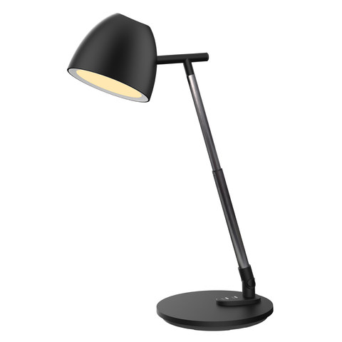 ACA Lighting DESK LAMP BLACK ALUMINUM & ABS LED SMD 8W 580LM CCT 3000K-4000K-6500K IP20 — manufacturer representative image