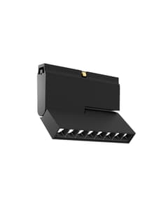 Zambelis 23115 MAGNETIC GRILLE LED LIGHT 8W 3000K DALI BLACK FOR 48V ULTRA SLIM MAGNETIC TRACK 15MM