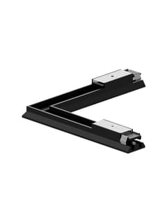 Zambelis 23129 CORNER CONNECTOR FOR 48V ULTRA SLIM MAGNETIC TRACK BLACK 15MM