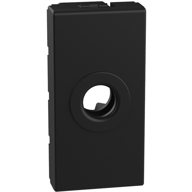 BTicino Simple output diameter 9.5 mm - 1 module - dark — YD4953