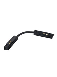 Zambelis 20105 FLEX CONNECTOR FOR 48V MAGNETIC TRACKS BLACK