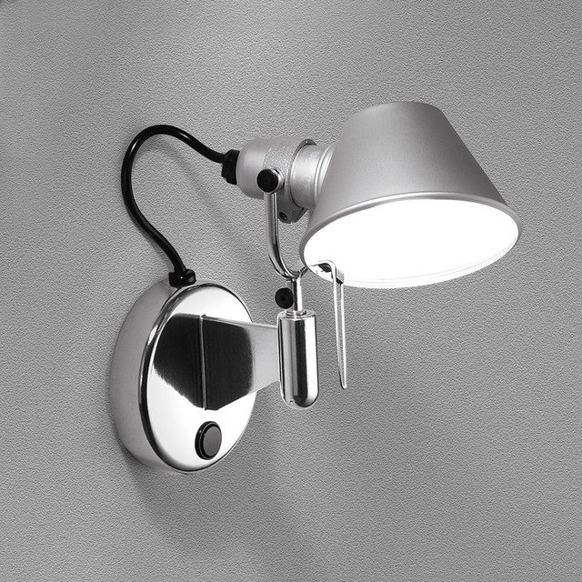Artemide Tolomeo Micro Faretto LED - 2700K - with dimmable switch — A0436W00 — manufacturer representative image