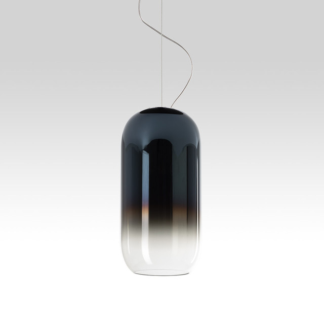 Artemide Gople - Black/Blue — 1405350A — manufacturer representative image